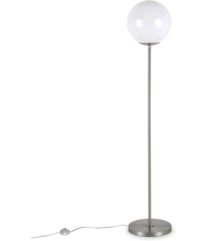 Jastrome 62.63'' Task Floor Lamp, Brushed Nickel