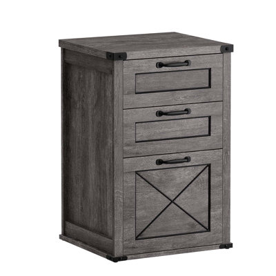 17.7 Wide 3 Drawers Filing Cabinet