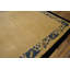 Tapis chinois antique de couleur crème Minimalist