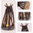 Creative Handcrafted Ambient Night Light,led Campfire Light With Flame Sound - Usb Rechargeable, 3 Modes