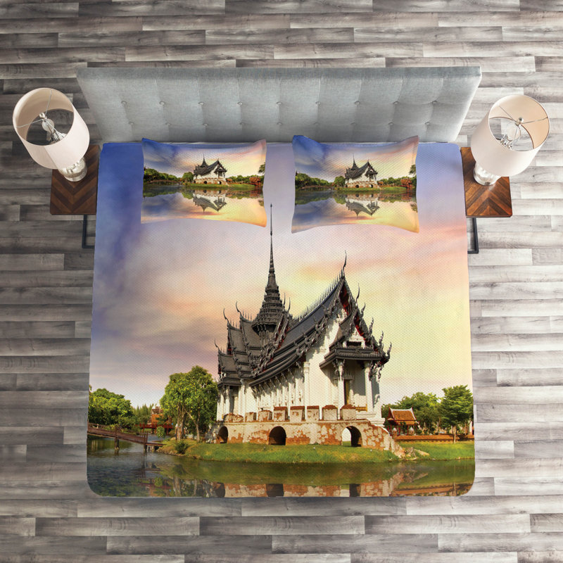 Eclectic Polyester Coverlet