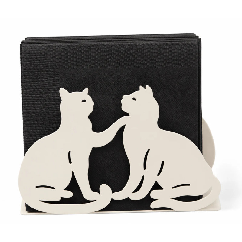 Porte-serviette pour chat, Blanc
