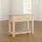Almerton 2 Drawer Console Hallway Table With Open Shelf – Solid Reclaimed Natural Pine-89846848