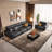 Modern casual retro low-key sofa set