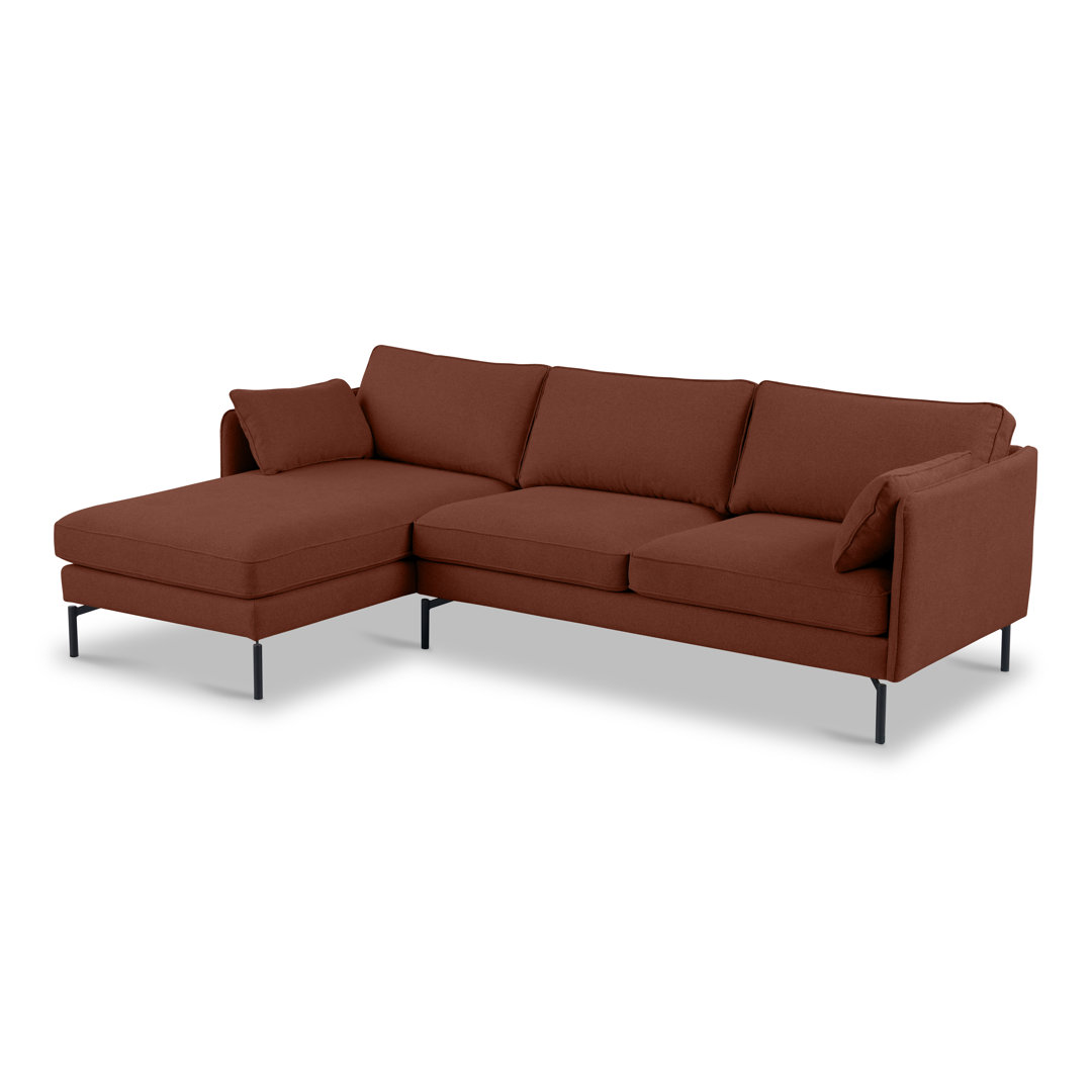 Corentine 2,5-Sitzer-Ecksofa mit Chaiselongue