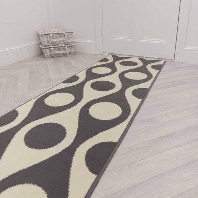 Runner Geometric Shapes Area Rug