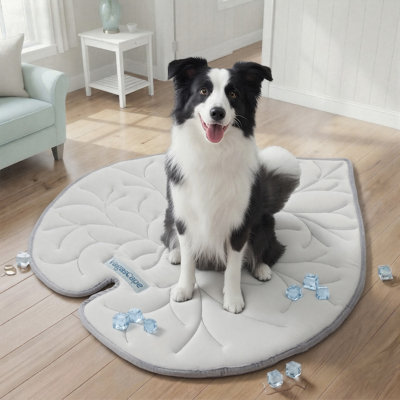  Washable Dog Cooling Mat, 35" x 33", Thick & Durable, Foldable Pet Cooling Pad for Indoor & Outdoor Use