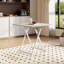 Syrina Metal Base Dining Table-364382263-364382258