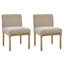 Chaise rembourrée en bois d'hévéa-294406818-294406817
