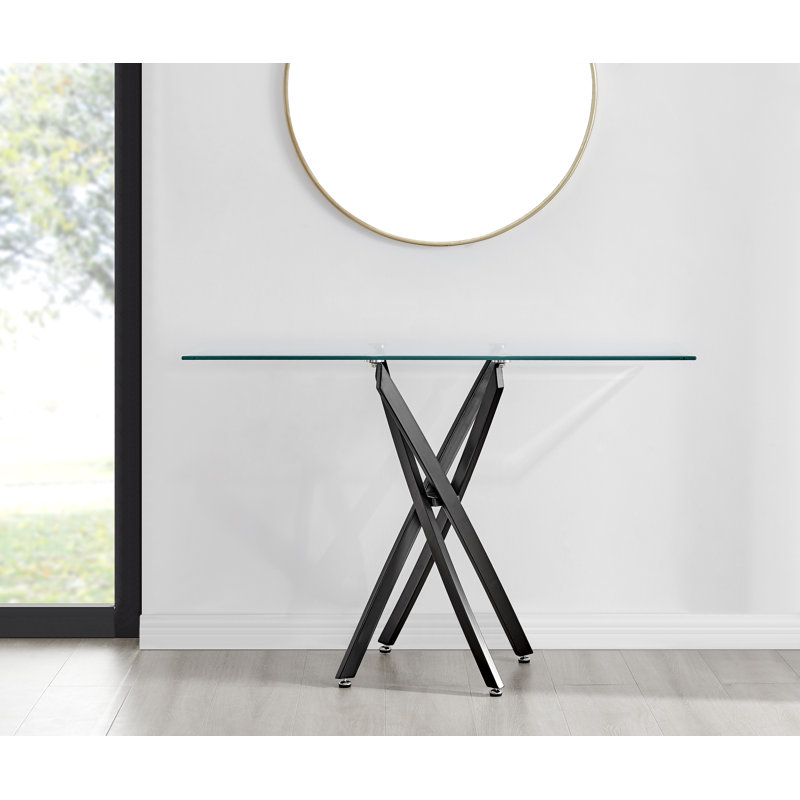 Console Lenworth, Noir mat