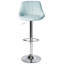 Swivel Upholstered Adjustable Height Bar Stool-1324496036