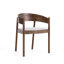 Maplen Walnut Effect Sold Wood Dining Chair-327615908