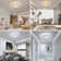 Audriauna 2-Light Dimmable Flush Mount Ceiling Light with Remote Control