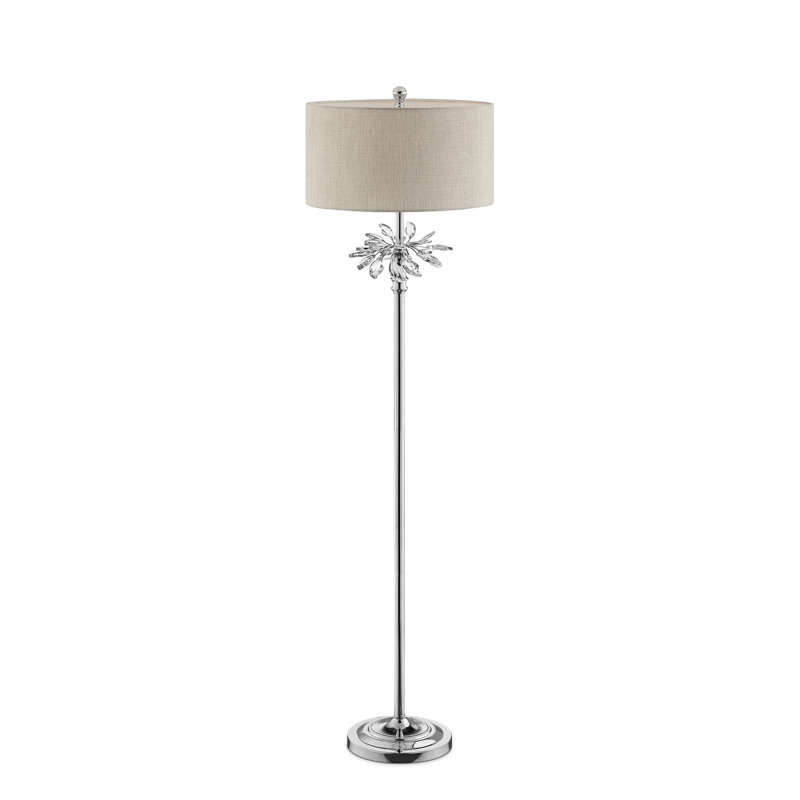 Lampe sur pied traditionnelle 62,25 po Arissa