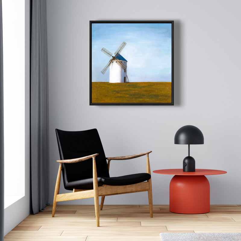 Grand moulin à vent, reproduction sur toile