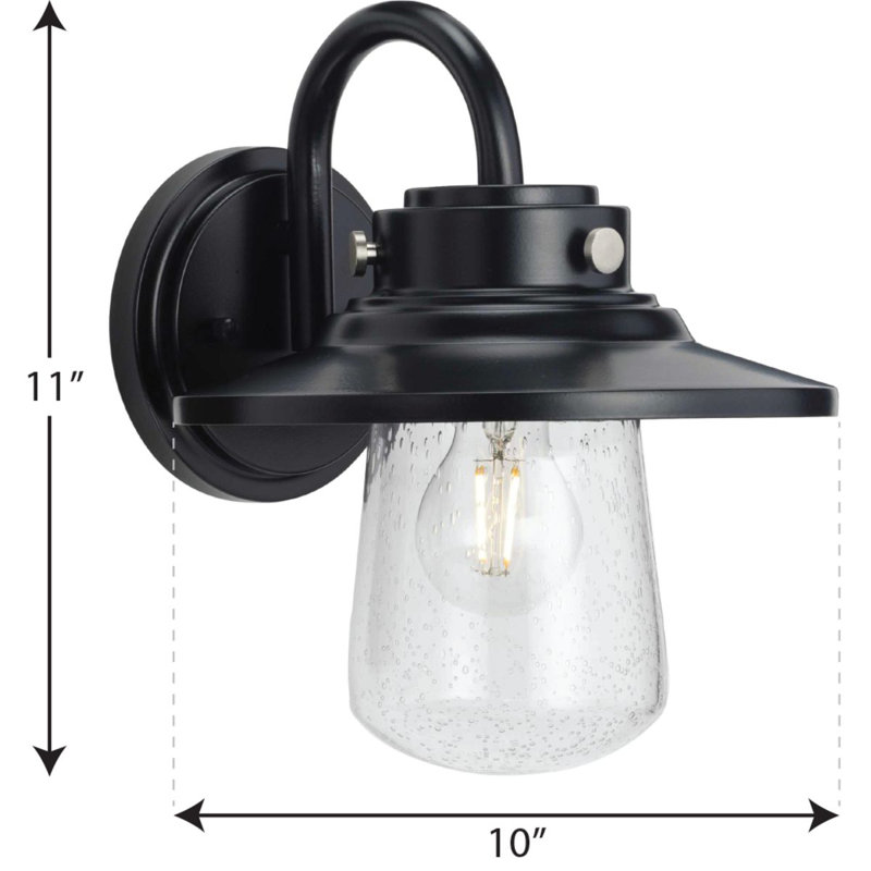 Frampton Wall Light, Black 