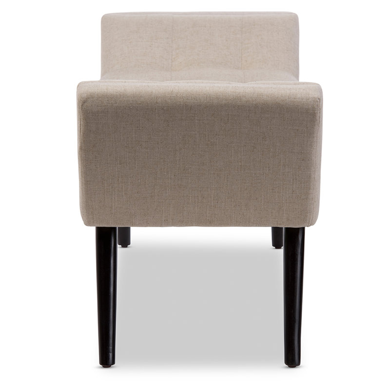 Linen Upholstered Bench