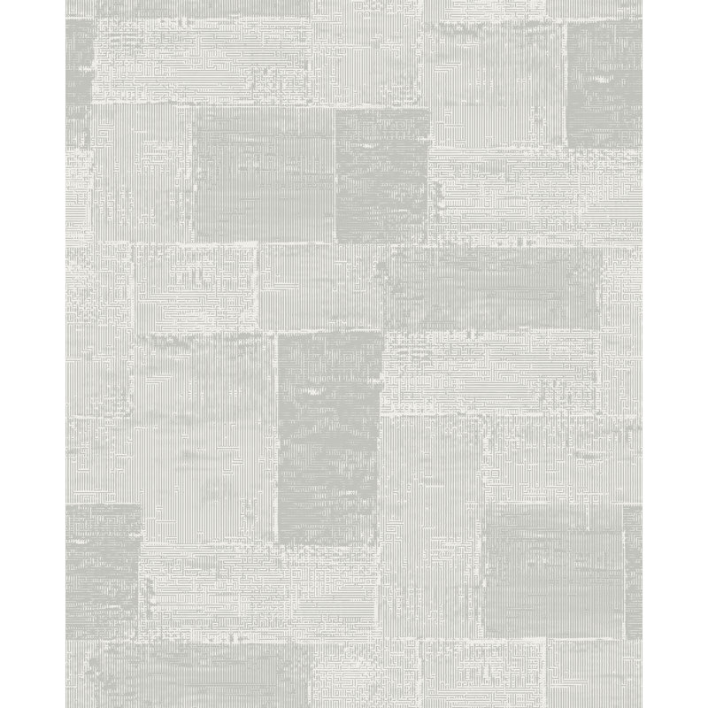 Rouleau de papier peint patiné L 33 pi x l 21 po Forhad Global, Argent