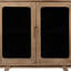 Milnor Mango Wood Accent Cabinet