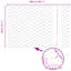 Vidaxl Hexagon Fence Steel-114622015-114622021