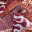 Red Alchemy Contemporary Silk Rug - 4' x 5'5""