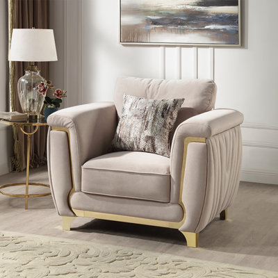 Chaise rembourrée Leena