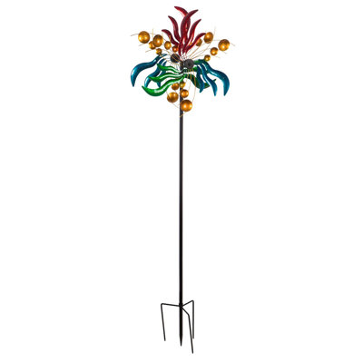 Procter 84 Wind Powered Lighted Wind Spinner
