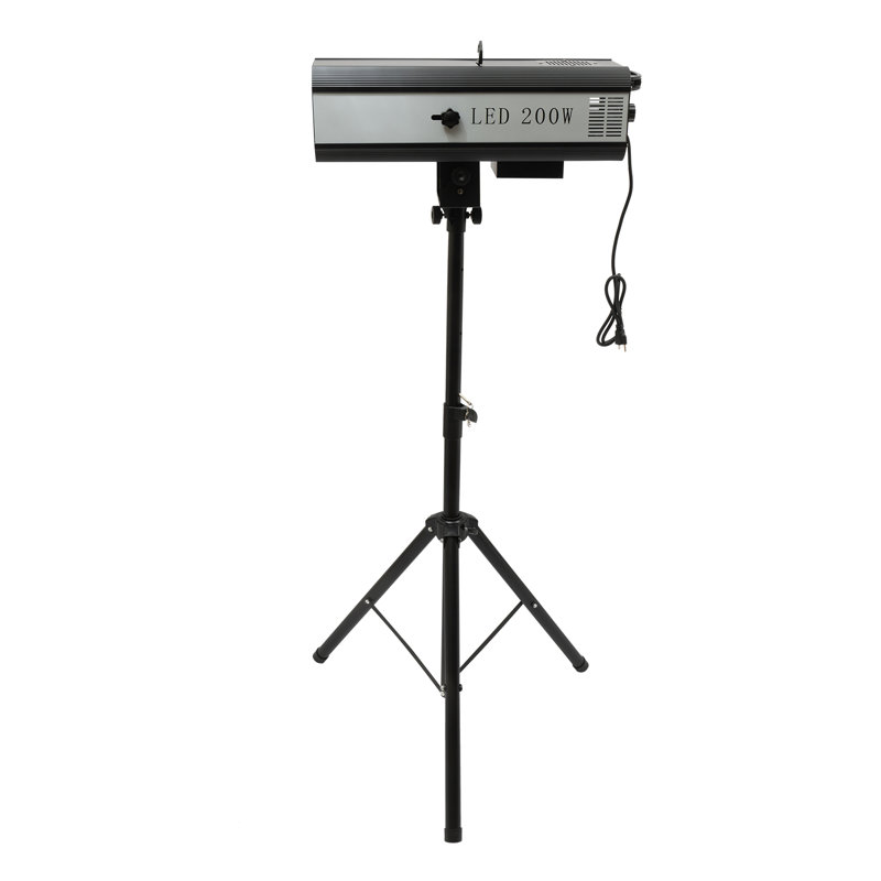 Matte Black Plug-in Spotlight