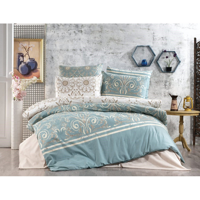 Ensemble de housse de couette, Housse de couette très grand et 2 taies d'oreille