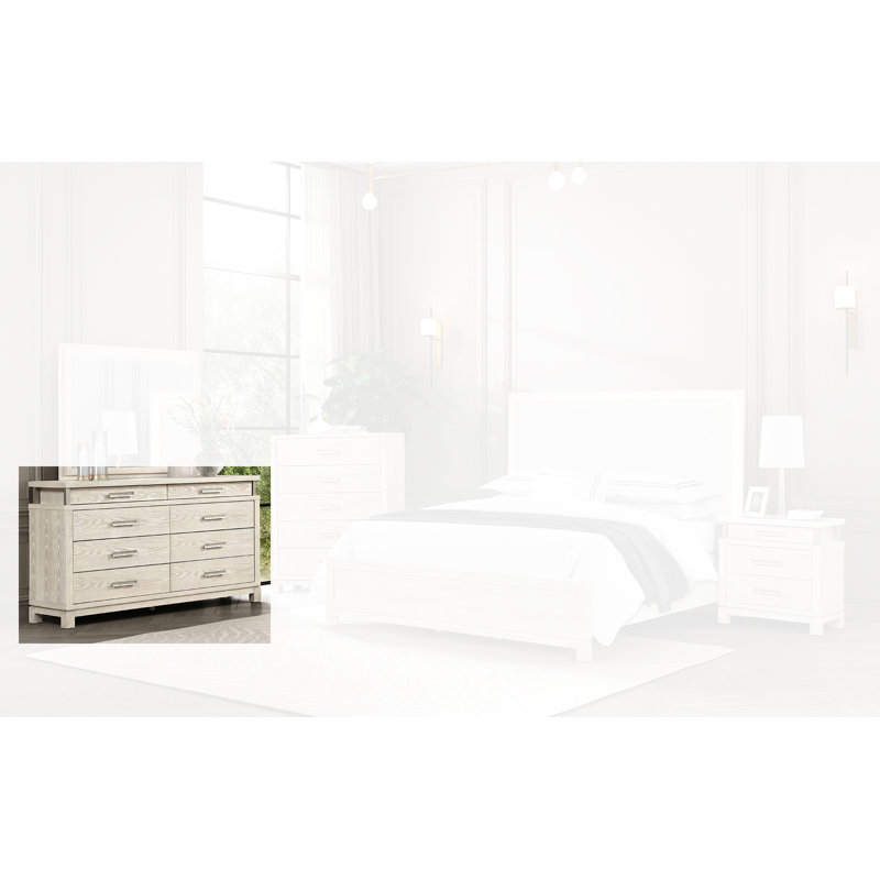 Commode 8 tiroirs Harmke
