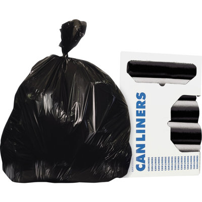 Rond 55 po Lorccan Sacs poubelle, 100 unités