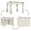 Gazebo With Curtains Steel-83788647-83788646
