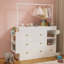 Armoire de rangement moderne avec 3 tiroirs profonds, coiffeuse pour bébé