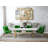 19'' H Velvet Upholstered Metal Parsons Chair-1284610746-1322090724