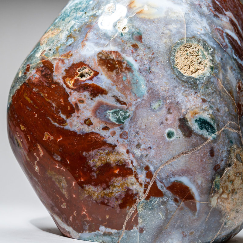 Large Genuine Polished Ocean Jasper Freeform (75.4 Lbs)