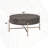 Light Brown & Champagne Finish Coffee Table