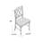 Giulia 5 - Person Extendable Solid Wood Top Four Leg Dining Set-36823212-36823263