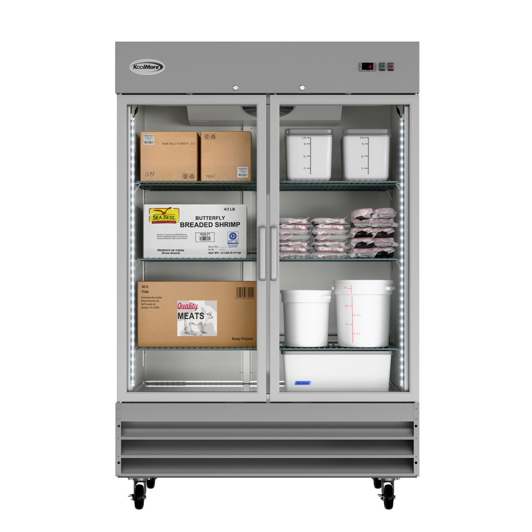 KoolMore 47 Cubic Feet Reach-In Freezer - 54'' KoolMore