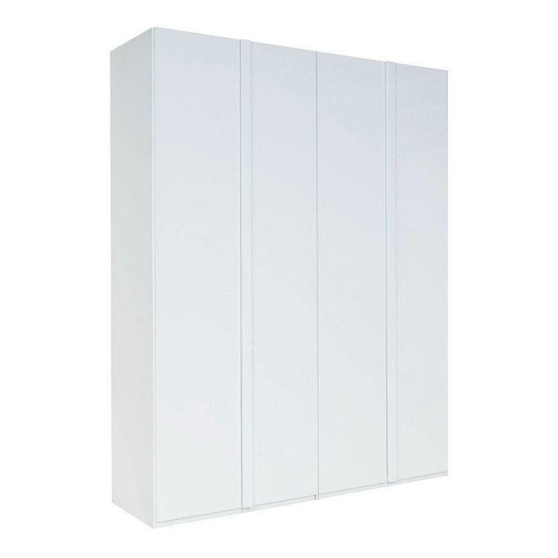 Italia 4 Door Manufactured Wood Wardrobe