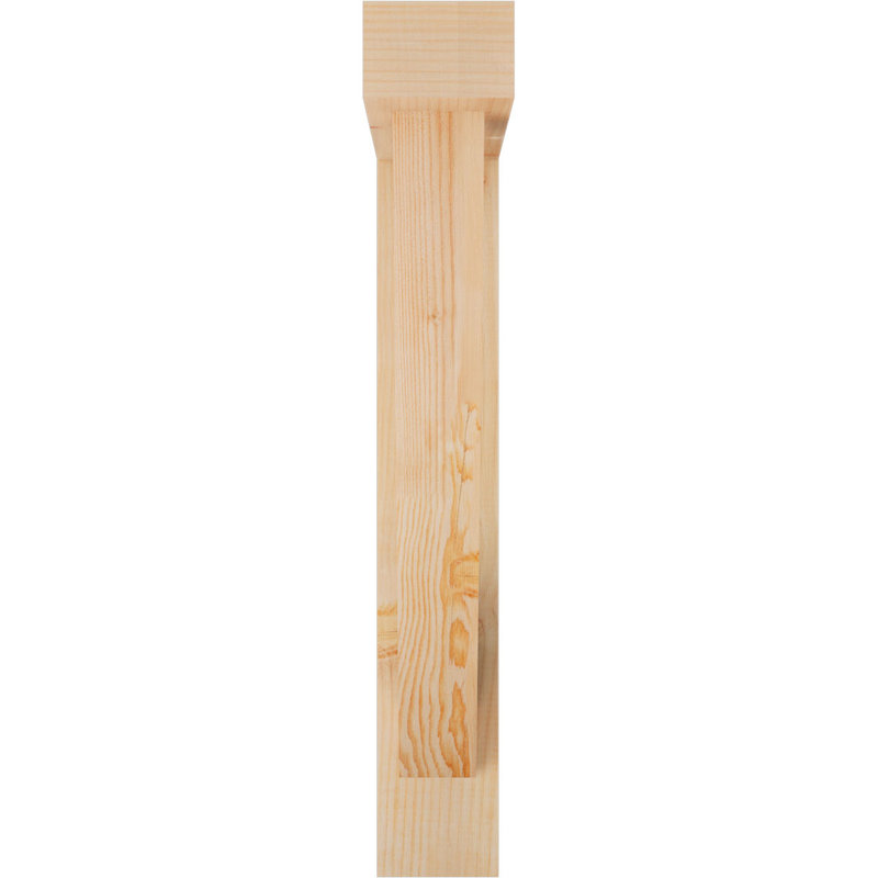 Support de bloc traditionnel avec entretoise décalée, 36 x 28, Sapin Douglas de l 5 1/2 po (lisse)