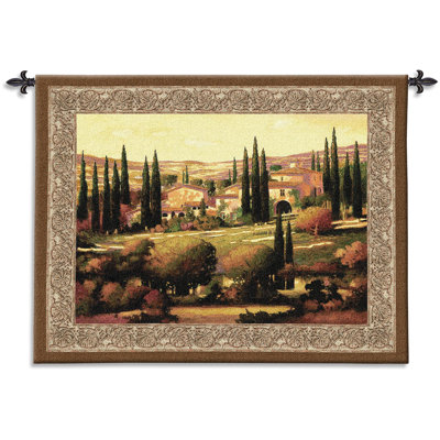 Tapisserie toscane, paysage urbain, paysage urbain
