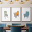 «Take A Seat X», reproduction sur toile 3 pièces-91886908-91886909