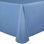 5 Pack Oval Polyester Linen Tablecloth