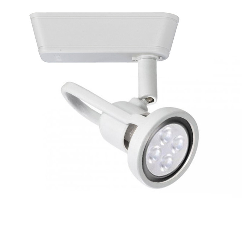 Dune Solid White 3" LED Track Light for Modern Spaces