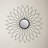 Chancey Metal Sunburst Wall Mirror-1231283430
