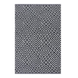 Wowza Geometric Area Rug in Black/White