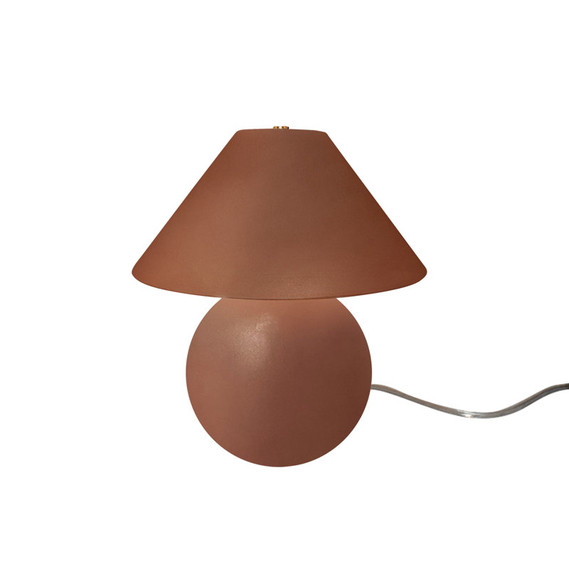 Lampe de table en céramique Caroldine, Argile Canyon, H 12 po x l 11 po x P 11 po