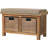 Rattan Basket Linen Aurianne