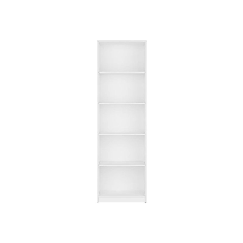 197cm H x 60cm W Composite Bookcase, White