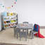 Kids 5 Piece Rectangular Play Or Activity Table and Chair Set-142495211